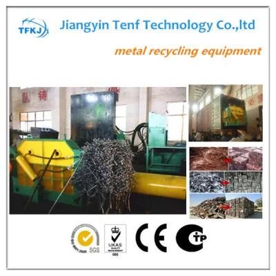 Tfkj Hydraulic Scrap Aluminum Can Compressor Machine