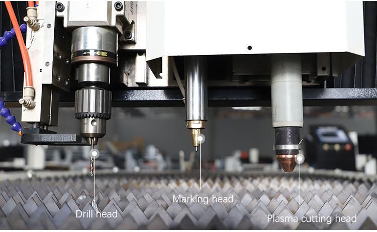 4 Axis Metal Drilling Marking CNC Plasma Cutter 1325 Plasma Cutting Machine