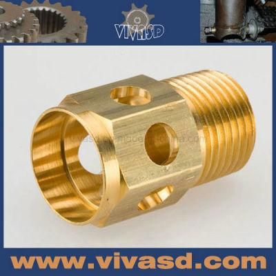 High Precision Metal Parts CNC Turned Parts Nut Motor Adapters