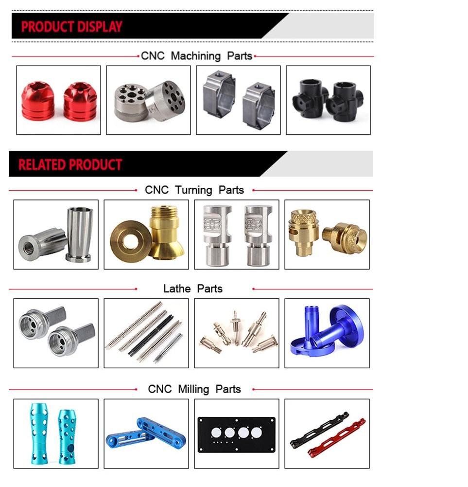 Custom Anodized Stainless Steel Aluminium Metal CNC Machining Parts