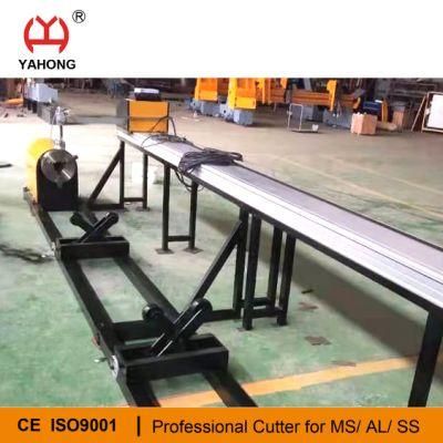 CNC Steel Plate Plasma Tube Cutter Diameter 300mm Length 6000mm