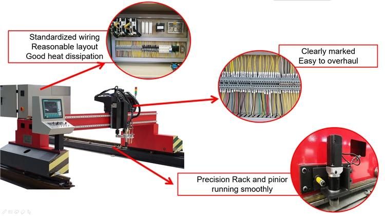 Ms-4b Gantry CNC Plasma Cutting Machine Gantry Type CNC Machine for Metal Cutting