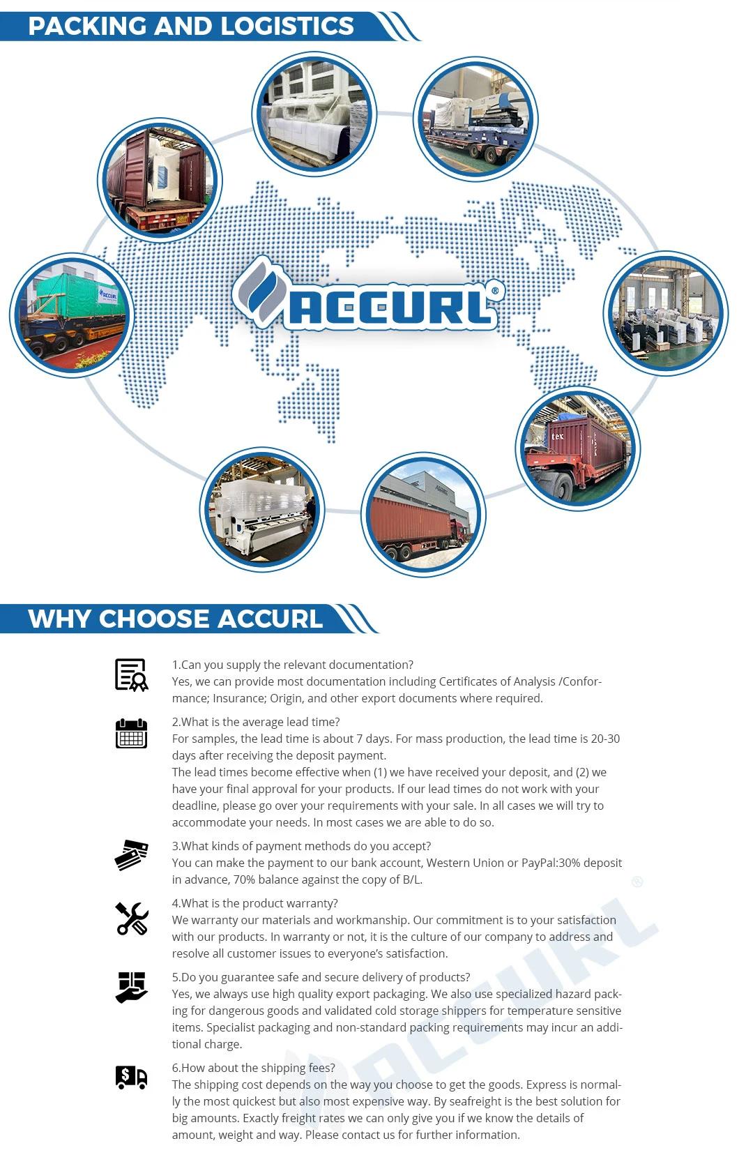 Accurl New Designed Plate Bending Rolls