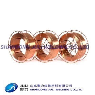 Juli Solid Wire Er70s-6 Copper Coated Coil Nail Welding Wire with ABS Ce CCS TUV