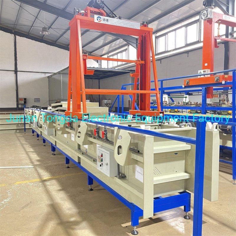 Tongda11 Manually Plating Line Electroplating Machine for Chrome, Zinc Electroplating Equipment