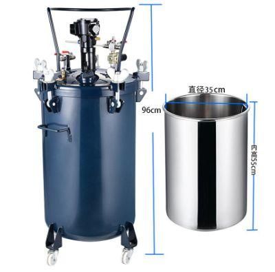 Capacity 60L Auto Mixing Agitated Pneumatic Automatic Spray Painting High Pressure Pot/Tank