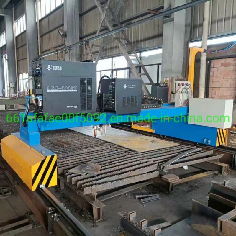 Automatic High Efficiency Gantry Type CNC Plasma Flame Cutting Machine