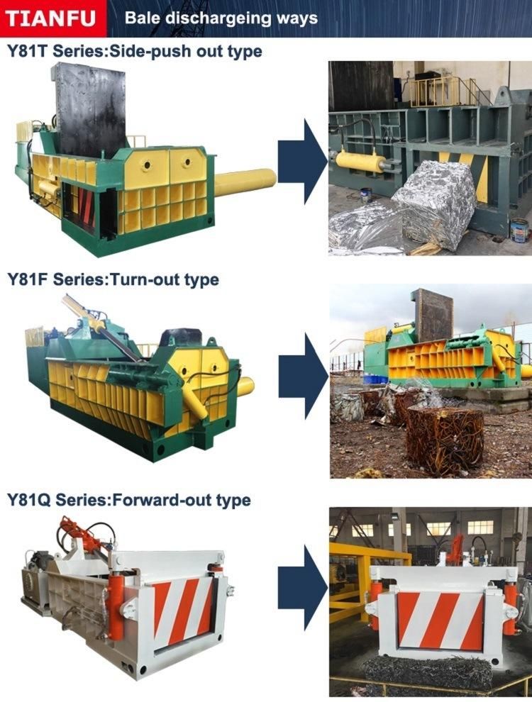 Automatic Hydraulic Baling Machine for Copper Scrap (CE approved)