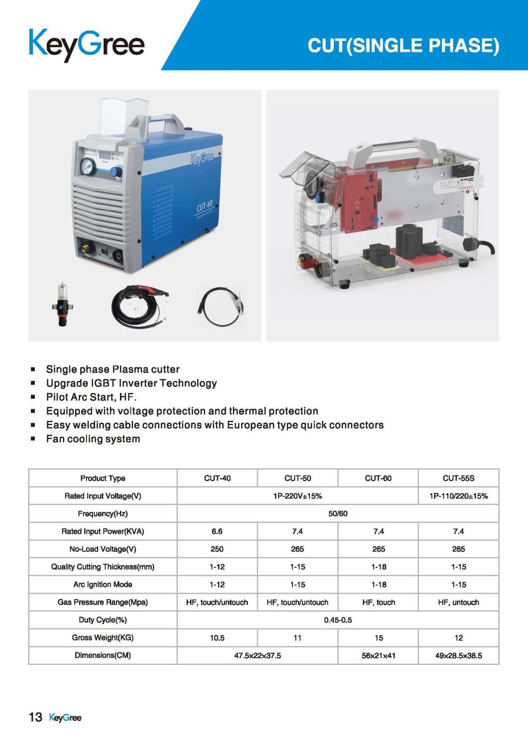 Inverter DC Air Plasma Cutting Machine Cut-120