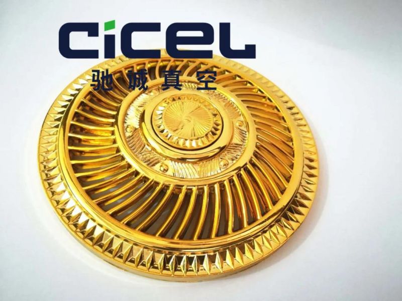Cicel Plastic Products PVD Gold Metalizing Machine Plant
