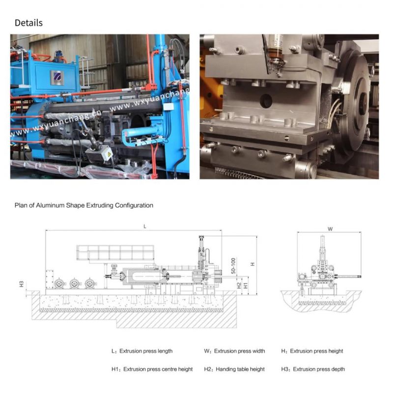 Xj-4500 Aluminum Extrusion Press