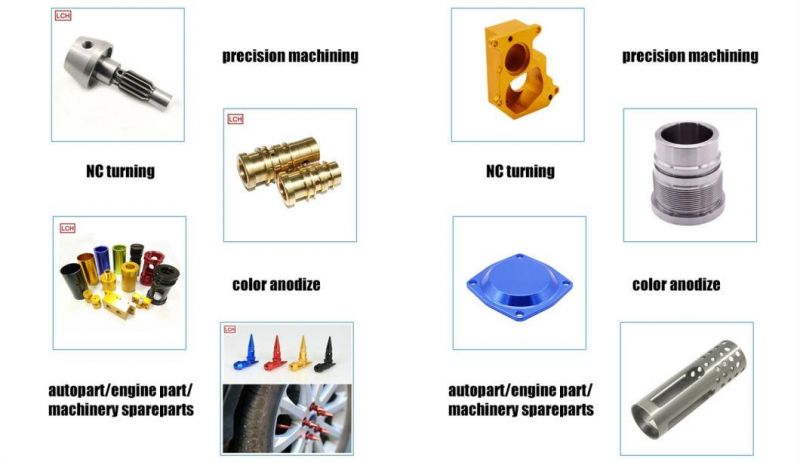 Anodized Finished CNC Milling Lamp Parts