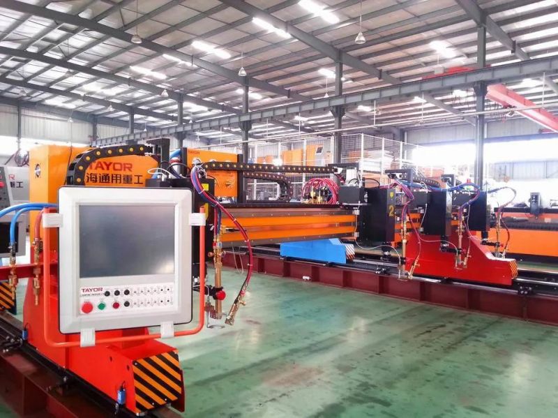 Economic CNC Gas Flame Steel Plate and Pipe Cutting Machine