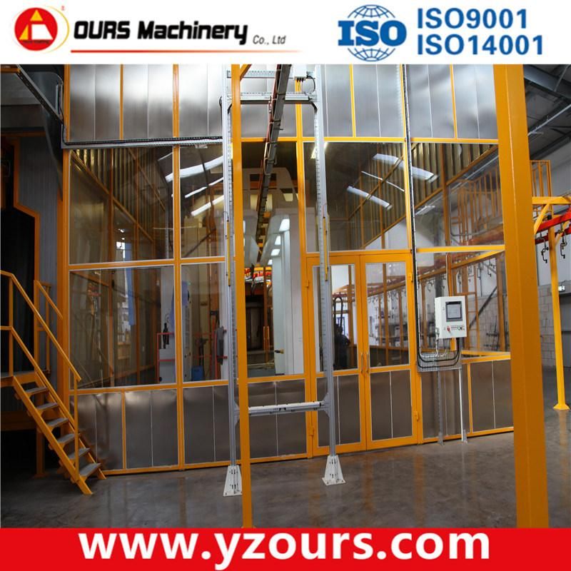 Manual Powder Painting Line; Semi Automatic Spraying Line