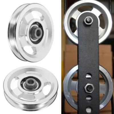 Aluminum Alloy Bearing Pulley Wheels Gym Fitness Equipment Parts Accessories