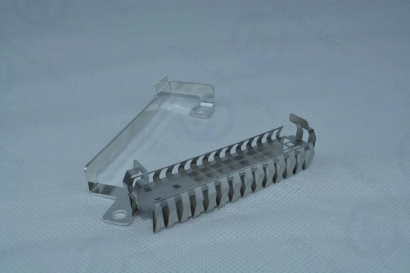 High Precision Galvanized Sheet Metal Spare Laser Cutting Stamping Welding Parts