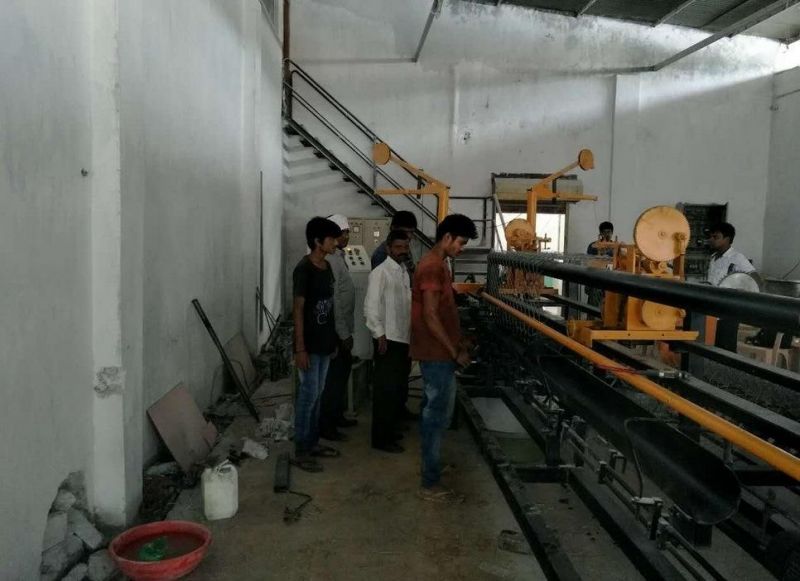 Automatic PLC Chain Link Fence Machine