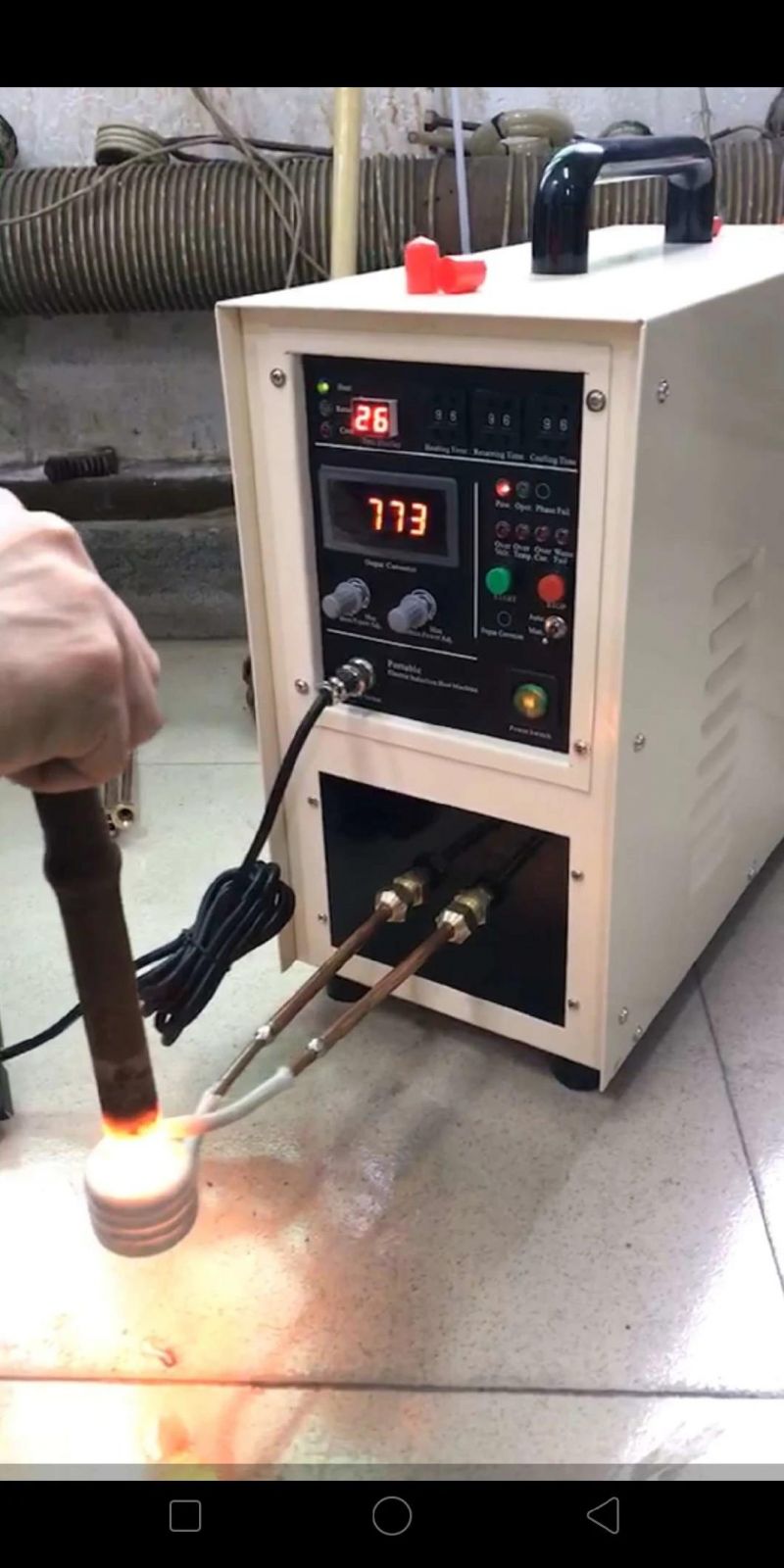 Hf-15kw High Frequency Induction Heating Equipment
