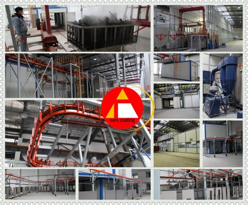 Automatic or Manual Powder Spraying Equipment Coating Machine