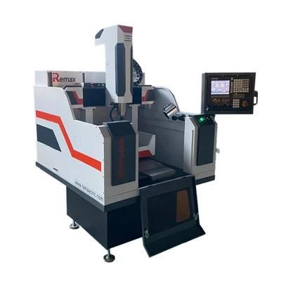 CNC Router Woodworking Machine CNC Cutting Machine Steel Carving Coin Sample Shoes Model Aluminium Sheet Plate Small Work Area Milling Machine