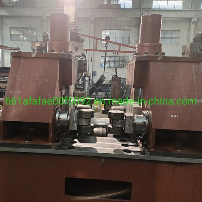 Hydraulic H Beam 60 mm 80 mm Thickness Flange Straightening Machine