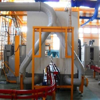 China New Steel Electrostatic Auto Powder Coating Spray Booth for Hardware