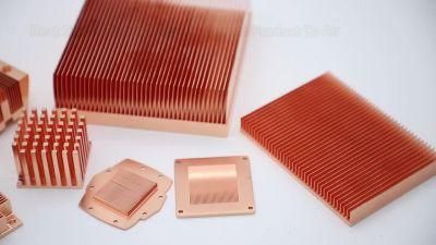 Copper Skived Fin Heat Sink for Inverter and Svg and Power and Welding Equipment and Apf