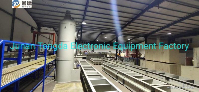 Automatic Electroplating Line Silver Plating Machine and Zinc Plating Equipment