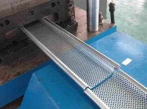 Material Thickness 0.6-1.5mm Metal Shutter Door Roll Forming Machine with Punching Press Machine