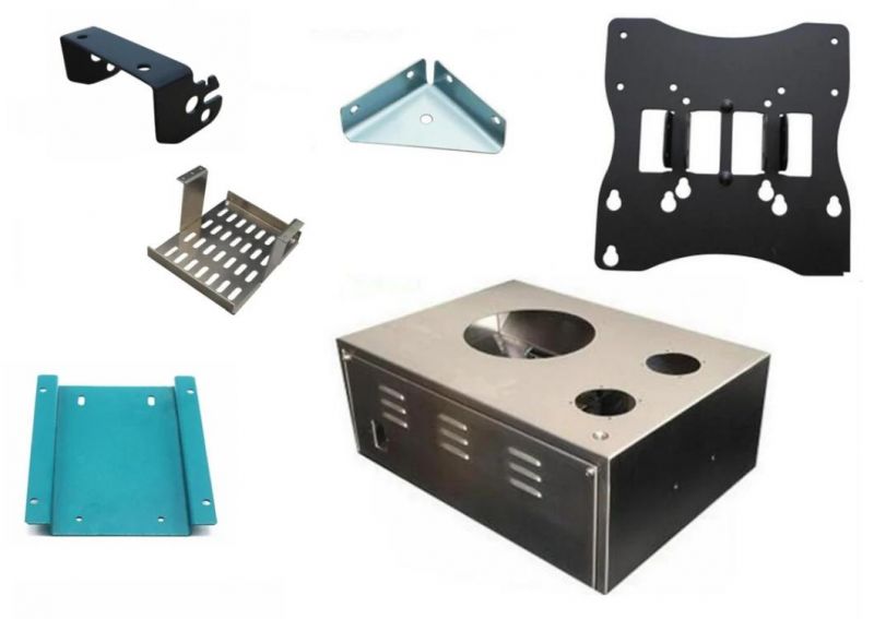 Custom Precision Powder Coating Sheet Metal Stamping Bracket Parts