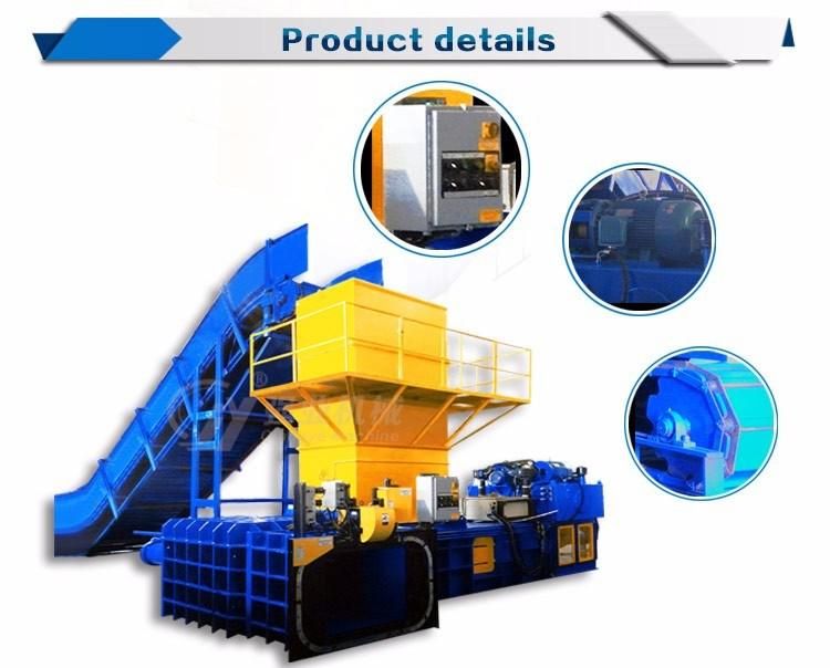 Automatic Two RAM Baler/Baling/Hydraulic Press/Packaging Machine for Plastic (APB-250T)