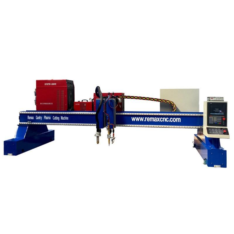 Gantry Plasma Cutter Machine Ss. 1-12 mm Big Power Plasma Cutting Metal Gantry Type Flame Cut Max 200 mm