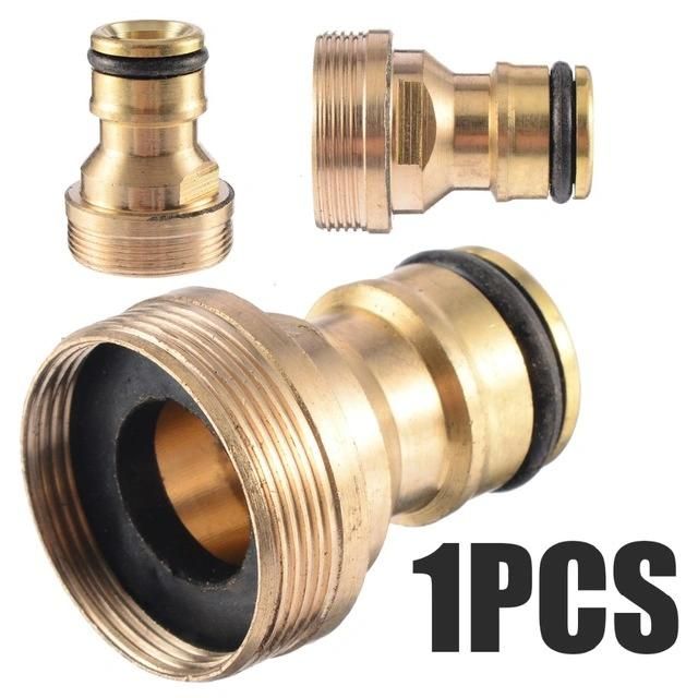 Brass 23mm Male Female Threaded Water Hose Pipe Tap Quick Connector Adaptor Review