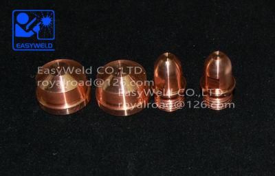 Pr0101 Plasma Electrodes &amp; Pd0101-14 Tips Fit Trafimet Plasma Cutter Torch