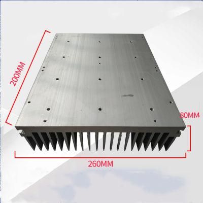 High Power Aluminum Heat Sink for Electronics and Apf and Svg and Power and Inverter and Radio Communications and Welding Equipment