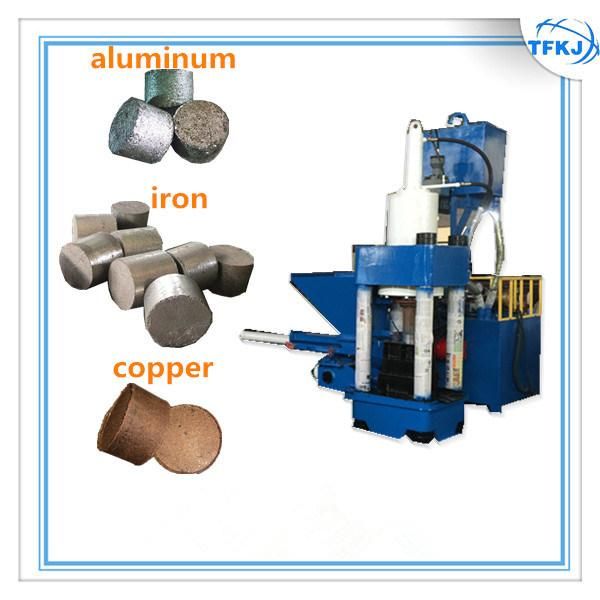 Top Quality Best Selling Vertical Aluminum Chip Iron Briquette Machine