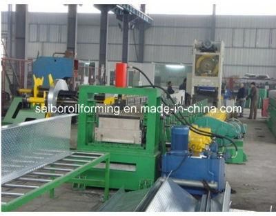Cable Tray Production Line with Hydraulic Decoiler