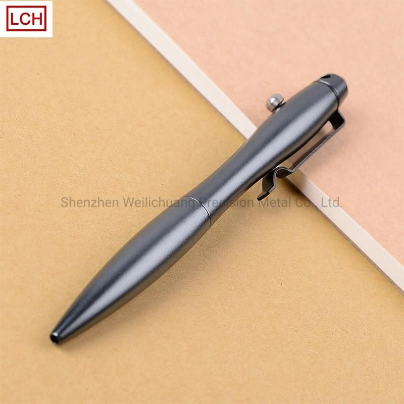 CNC Lathe Tactical Aluminum Pen Part Precision Turned Lathe Parts