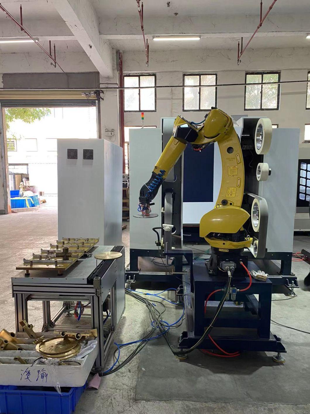 Smart CNC Robotic Polishing Machine for Bathroom Faucets