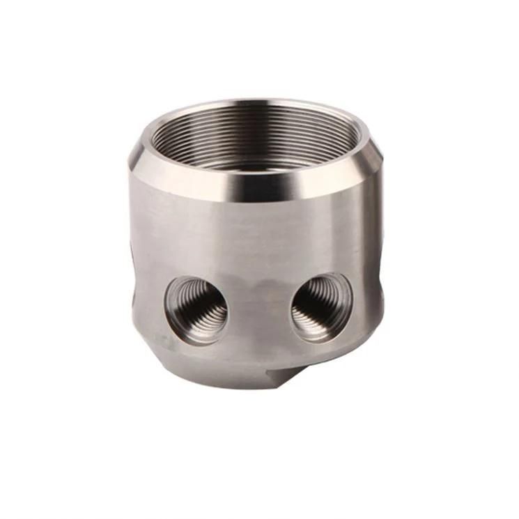 Customized/OEM Double Screw Threading Connector with CNC Machining