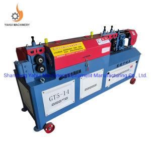 Automatic Wire Equipment Rebar Bar Straighten Straightener Cutter Rollers Wire Straightening Cutting Machine Automatic