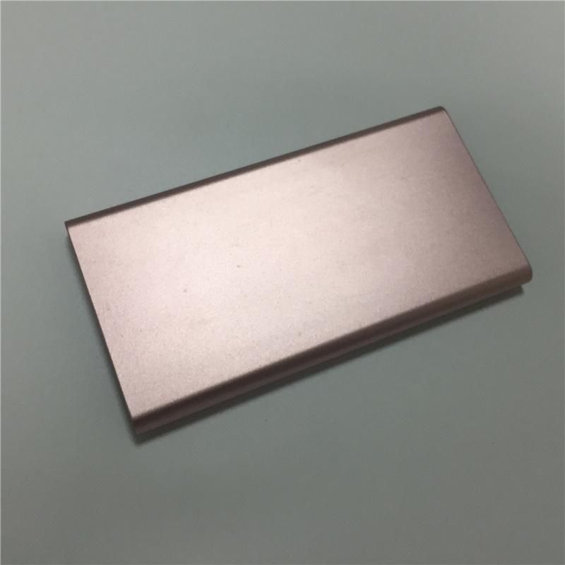 CNC Machining Parts Extrusion Anodized Aluminum Profile Mobile Power Housing