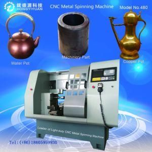 Mini Automatic CNC Metal Spinning Machine for Musical Instrument (Light-duty 480C-34)