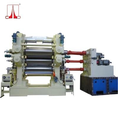 Sy660*2300 WPC Sheet Four Rollers Calender Machine