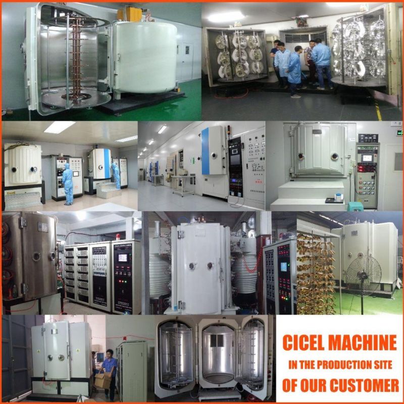 Sanitary Ware PVD Ion Plating Machine, Faucets PVD Metallization System, Brass Tap Chrome PVD Plating Machine