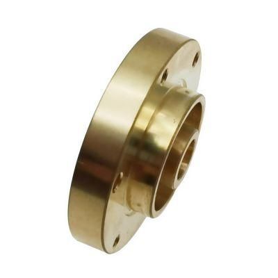 High Precision CNC Machining Part of Brass Flanges