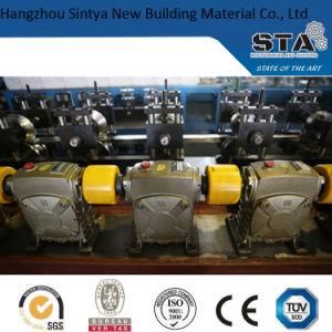 Automatic Groove Ceiling T Grid Main Tee Roll Forming Machine