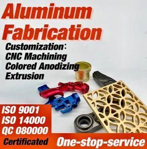 Aluminum CNC Machining Parts Color Anodizing Service Custom OEM Aluminum Extrusion Products