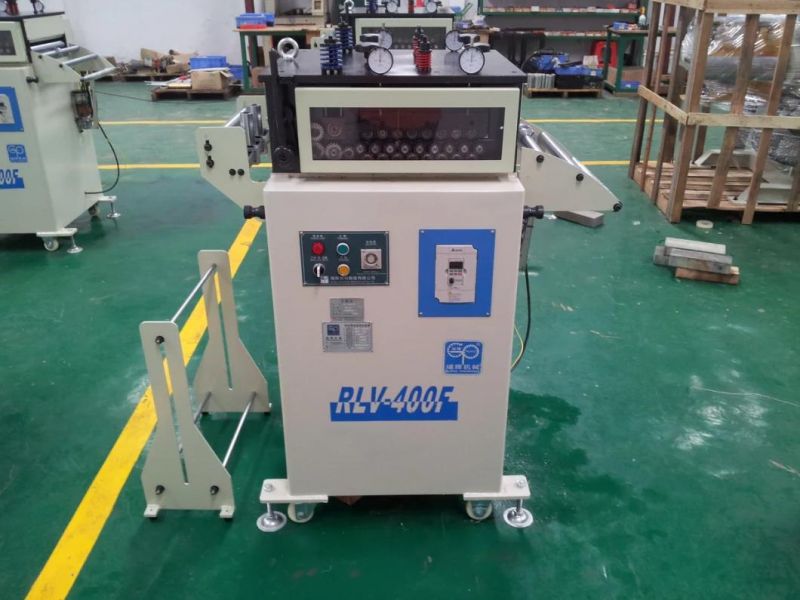 Customized Straightener Machine Which Can Variable Frequency Speed (RLV-400F)