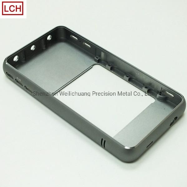 Laser Engraved Customized Metal Phone Case Aluminum CNC Milling Parts